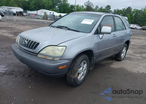 2002 Lexus Rx 300 z USA, uszkodzony, nr VIN JTJHF10U620280176